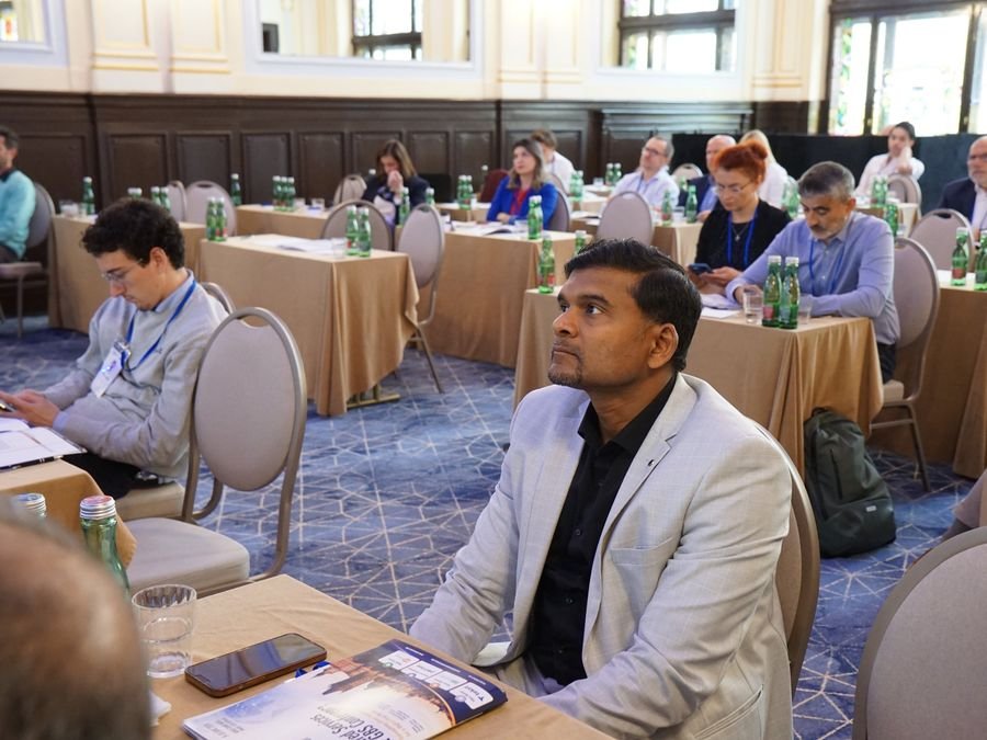 Delegates listening to a keynote at Hotel KINGS COURT, Prague, 2026 edition of the Global Future of BPO, Shared Services & GBS Conference