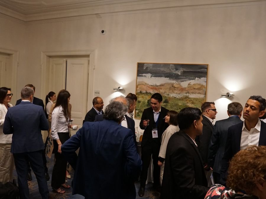 Delegates networking in the break room at Hotel KINGS COURT, Prague, 2026 edition of the Global Future of BPO, Shared Services & GBS Conference