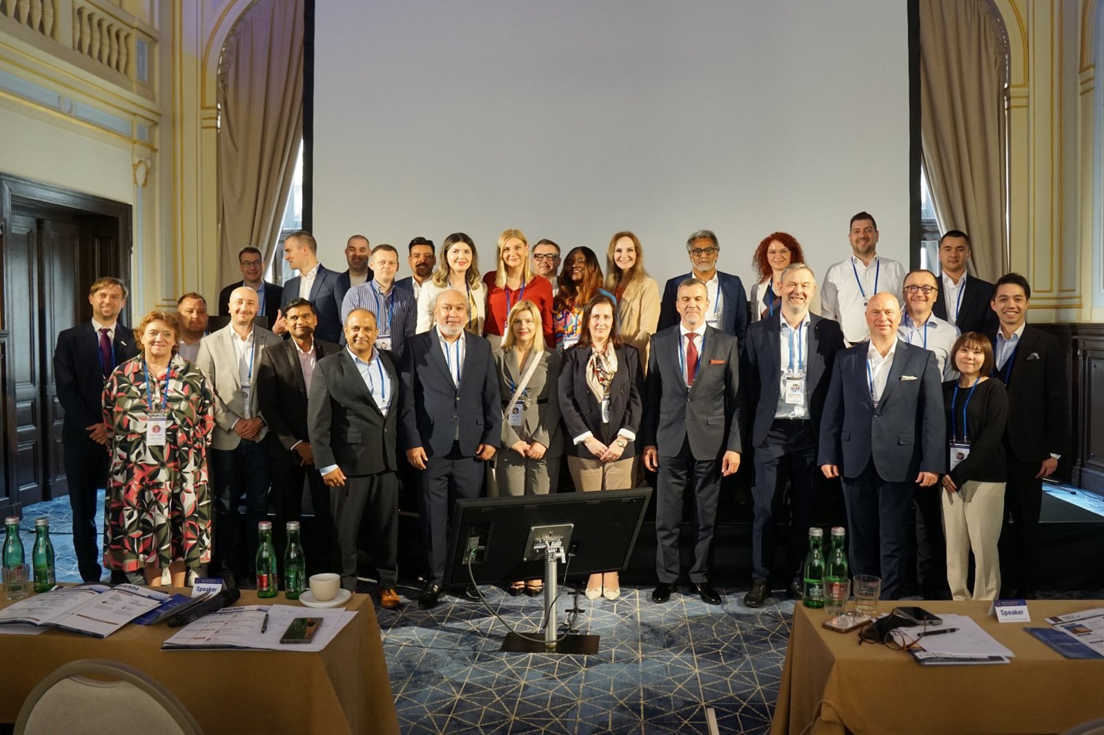 Photo gallery: speakers and delegates together in the main hall at the 2026 edition of the Global Future of BPO, Shared Services & GBS Conference